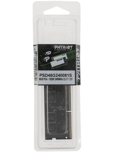 Купить Оперативная память SODIMM Patriot Signature  1167869. Характеристики, отзывы и цены в Донецке