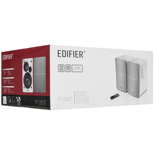 Купить Колонки Edifier R1280T белый  1380390. Характеристики, отзывы и цены в Донецке