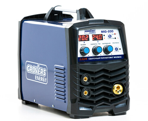 Купить Сварочный аппарат GROVERS ENERGY MIG-200LCD DUAL PULSE  9131569. Характеристики, отзывы и цены в Донецке