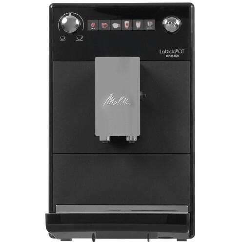 Купить Кофемашина автоматическая Melitta Caffeo F 300-100 Latticia OT черный  5347008. Характеристики, отзывы и цены в Донецке