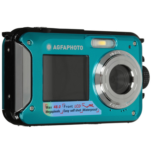Купить Компактный фотоаппарат AgfaPhoto Realyshot WP8000 голубой  5468003. Характеристики, отзывы и цены в Донецке