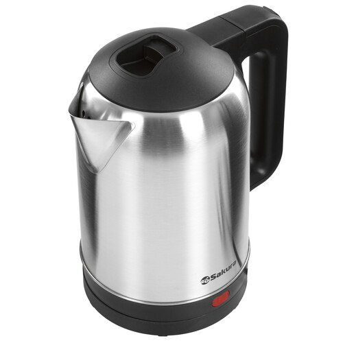 Купить Электрочайник Sakura SA-2121BS серый  9248656. Характеристики, отзывы и цены в Донецке