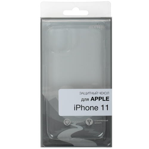 Купить Накладка  Aceline Silicone для Apple iPhone 11 прозрачный  1395395. Характеристики, отзывы и цены в Донецке
