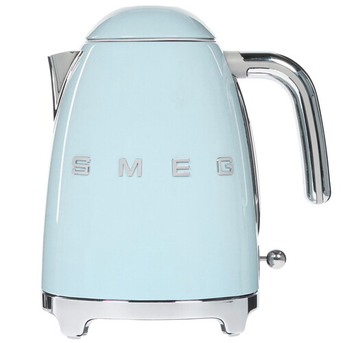 Купить Электрочайник Smeg KLF03PBEU голубой  8115923. Характеристики, отзывы и цены в Донецке