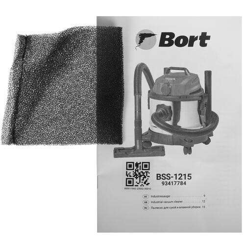 Купить Строительный пылесос  Bort BSS-1215  9062274. Характеристики, отзывы и цены в Донецке