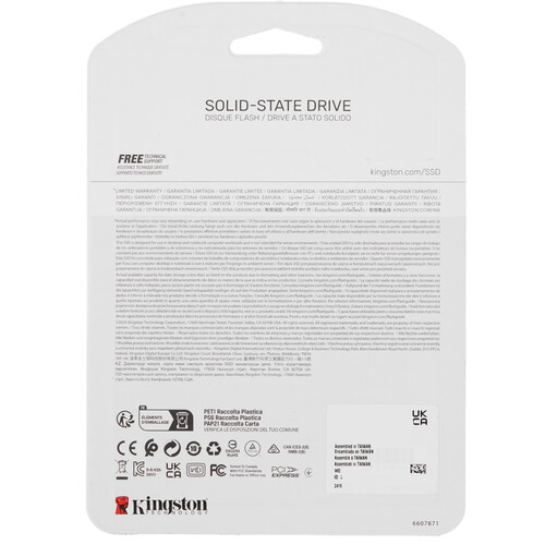 Купить 500 ГБ M.2 NVMe накопитель Kingston NV3  5606507. Характеристики, отзывы и цены в Донецке