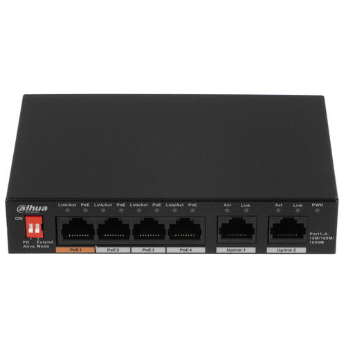 Купить Коммутатор Dahua DH-PFS3006-4GT-60  5077249. Характеристики, отзывы и цены в Донецке