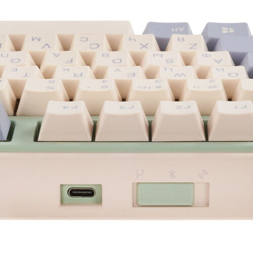 Купить Клавиатура  проводная + беспроводная Varmilo VXT81 Eucalyptus  5486649. Характеристики, отзывы и цены в Донецке