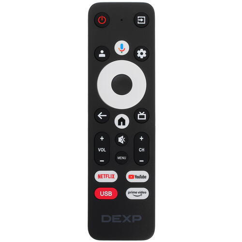 Купить 75" (190 см) LED-телевизор DEXP 75UHG1 черный  5410390. Характеристики, отзывы и цены в Донецке