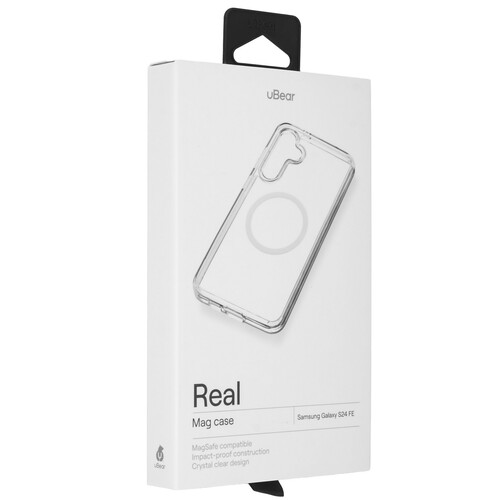 Купить Накладка  uBear Real Mag Case для Samsung Galaxy S24 FE прозрачный  5617330. Характеристики, отзывы и цены в Донецке