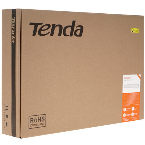 Купить Коммутатор Tenda TEG1050F  5365386. Характеристики, отзывы и цены в Донецке