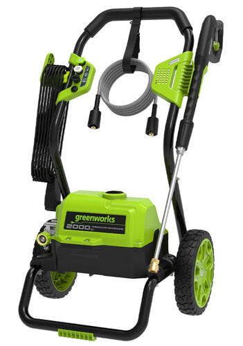 Купить Мойка высокого давления GreenWorks GPW2000  , Без АКБ , Без ЗУ  5463137. Характеристики, отзывы и цены в Донецке