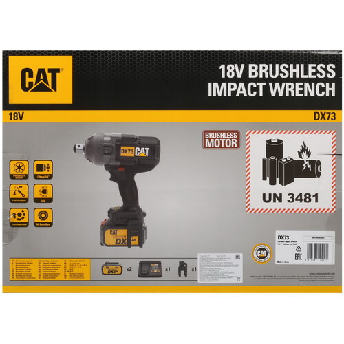 Купить Гайковерт CAT DX73 1 for All 18V  5412653. Характеристики, отзывы и цены в Донецке