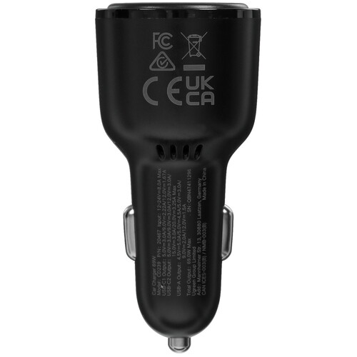 Купить Автомобильное ЗУ Ugreen CD239 черный  5454080. Характеристики, отзывы и цены в Донецке