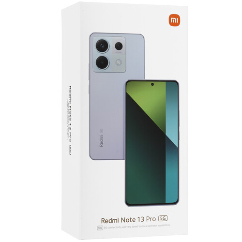Купить 6.67" Смартфон Xiaomi Redmi Note 13 Pro 5G 256 ГБ фиолетовый  5482823. Характеристики, отзывы и цены в Донецке