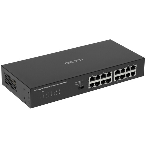 Купить Коммутатор DEXP G16v2  9278784. Характеристики, отзывы и цены в Донецке