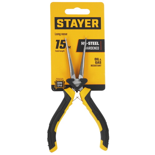 Купить Длинногубцы STAYER 2218-1_z03  9170195. Характеристики, отзывы и цены в Донецке