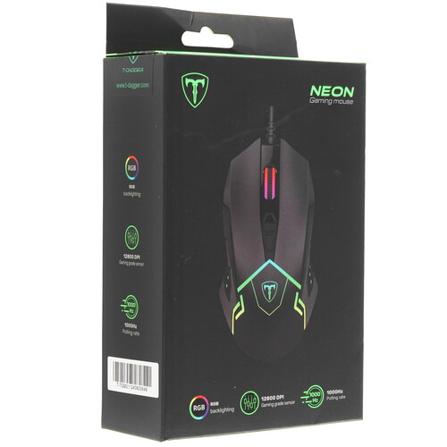 Купить Мышь проводная T-Line Neon  9230946. Характеристики, отзывы и цены в Донецке