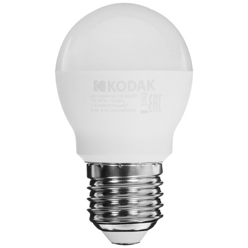 Купить Комплект светодиодных ламп Kodak P45-11W-865-E27  9305926. Характеристики, отзывы и цены в Донецке