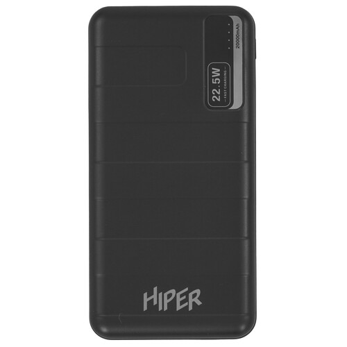 Купить Портативный аккумулятор HIPER STX 20000 черный  9242637. Характеристики, отзывы и цены в Донецке