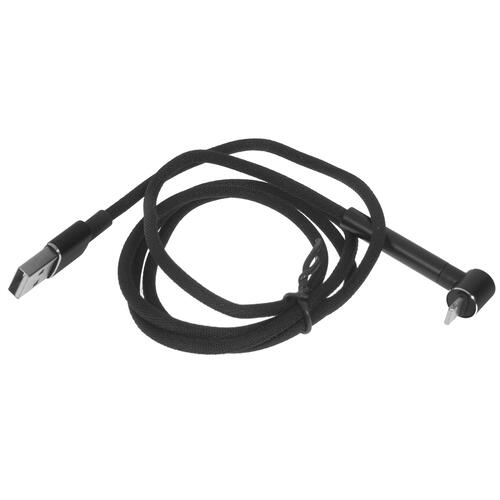 Купить Кабель круглый Ritmix Lightning 8-pin - USB 2.0 Type-A черный 1 м  4801521. Характеристики, отзывы и цены в Донецке