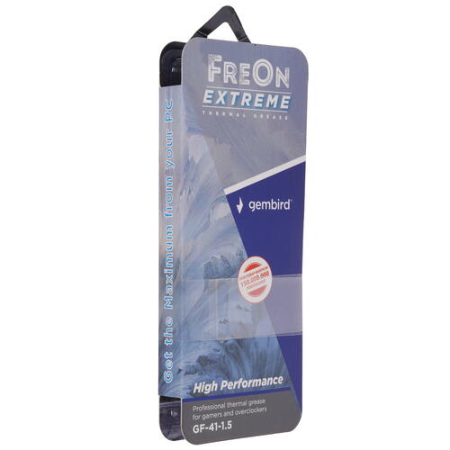 Купить Термопаста Gembird FreOn Extreme [GF-41-1.5]  5055524. Характеристики, отзывы и цены в Донецке