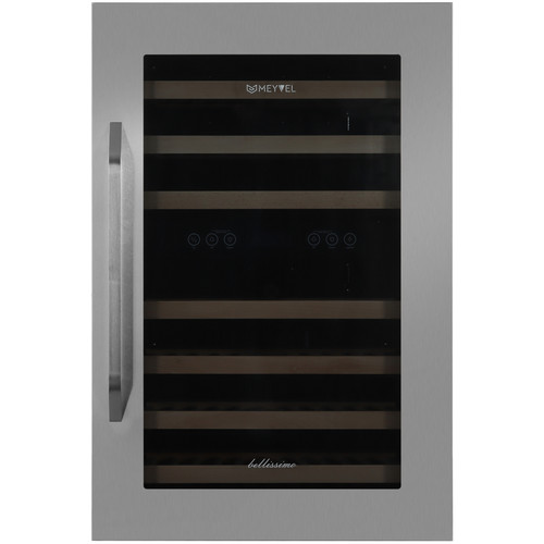 Купить Винный шкаф Meyvel MV42-KSB2 серебристый  9186683. Характеристики, отзывы и цены в Донецке