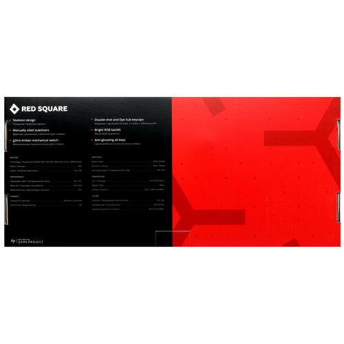 Купить Клавиатура  проводная Red Square Keyrox TKL Aquarius  5417283. Характеристики, отзывы и цены в Донецке