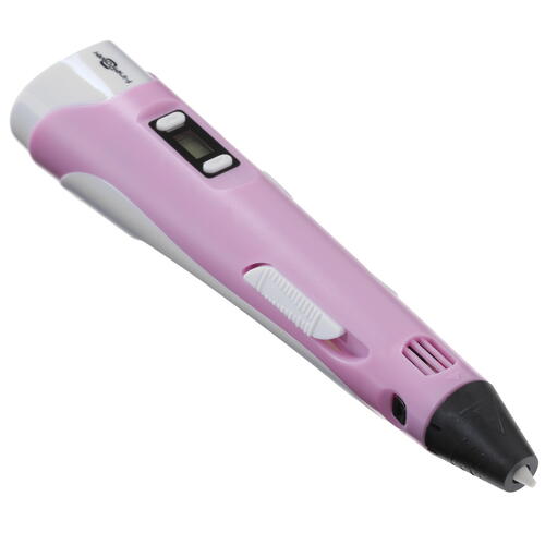Купить 3D-ручка с пластиком FinePower RP101B  розовый  4780320. Характеристики, отзывы и цены в Донецке
