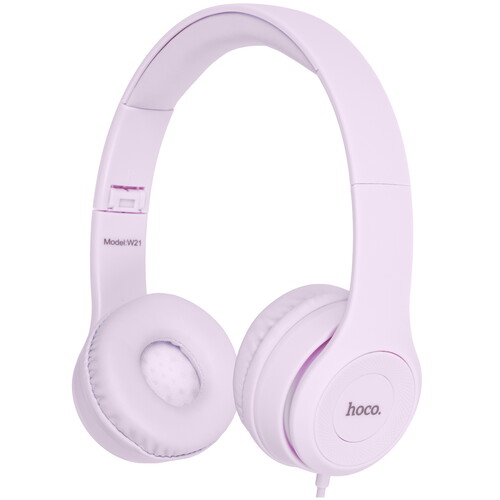 Купить Проводные наушники Hoco W21 фиолетовый 2019  5485132. Характеристики, отзывы и цены в Донецке