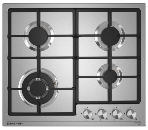 Купить Газовая варочная поверхность Meferi MGH604IX LIGHT  9168783. Характеристики, отзывы и цены в Донецке