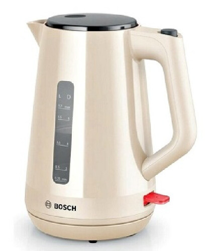 Купить Электрочайник Bosch TWK1M127 бежевый  5479507. Характеристики, отзывы и цены в Донецке
