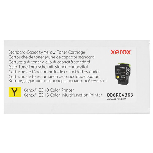 Купить Картридж лазерный Xerox 006R04363 желтый  5611280. Характеристики, отзывы и цены в Донецке