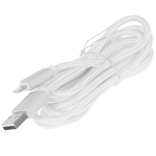 Купить Кабель круглый Cablexpert Lightning 8-pin - USB 2.0 Type-A серебристый 1.8 м  5314608. Характеристики, отзывы и цены в Донецке