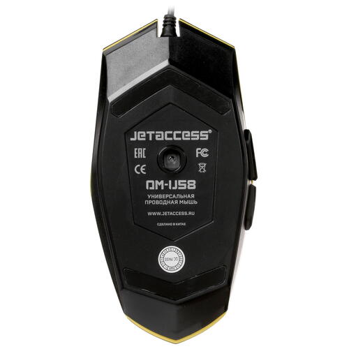 Купить Мышь проводная JETACCESS OM-U58  черный  4726519. Характеристики, отзывы и цены в Донецке