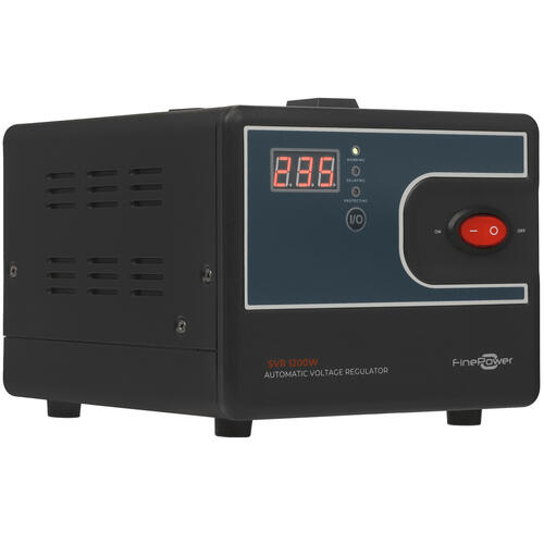 Купить Стабилизатор напряжения FinePower SVR 1200W  5419943. Характеристики, отзывы и цены в Донецке