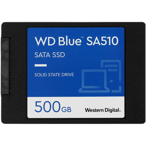 Купить 500 ГБ 2.5" SATA накопитель WD Blue SA510 [WDS500G3B0A]  5063411. Характеристики, отзывы и цены в Донецке