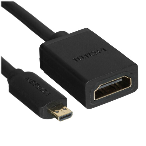 Купить Переходник однонаправленный Ugreen HDMI - micro HDMI, 0.22 м  5470669. Характеристики, отзывы и цены в Донецке