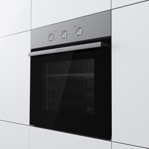 Купить Электрический духовой шкаф Gorenje BO6727E03NX серебристый  9140406. Характеристики, отзывы и цены в Донецке