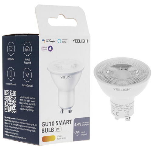 Купить Умная светодиодная лампа Yeelight GU10 Smart bulb W1YLDP004  5324261. Характеристики, отзывы и цены в Донецке