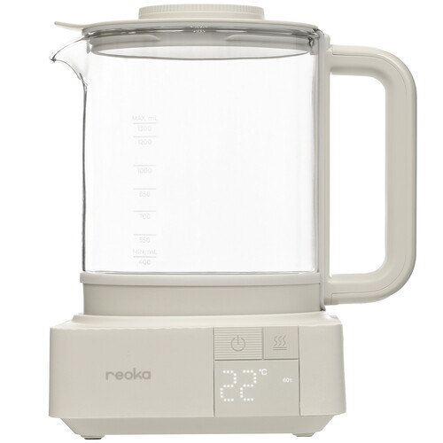 Купить Электрочайник Reoka RKEK-05TSB бежевый  9977401. Характеристики, отзывы и цены в Донецке