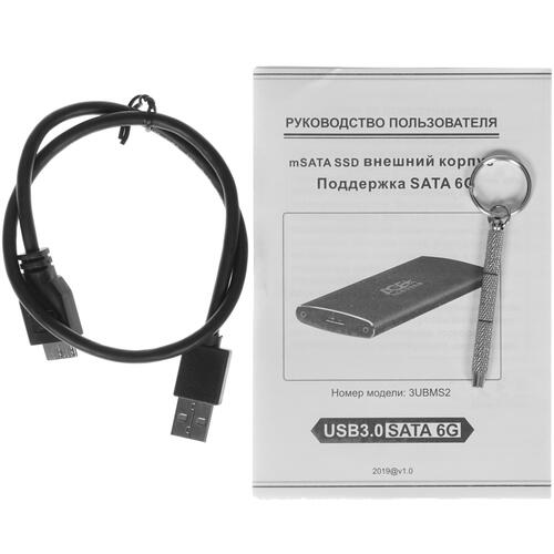 Купить mSATA Внешний бокс AgeStar 3UBMS2  1394021. Характеристики, отзывы и цены в Донецке