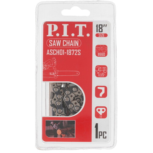 Купить Пильная цепь PIT ASCH01-1872S  9183572. Характеристики, отзывы и цены в Донецке