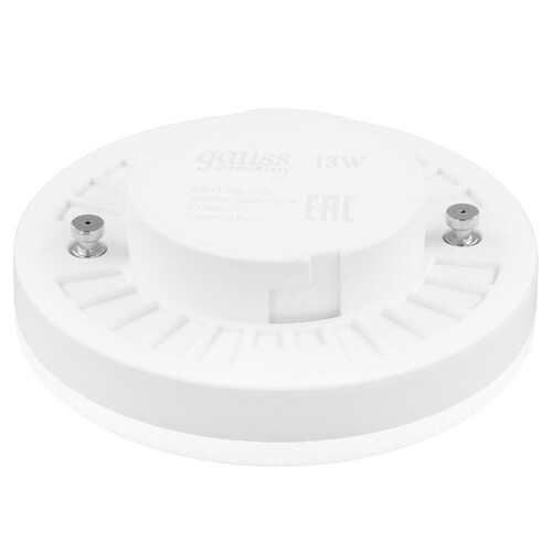 Купить Лампа светодиодная Gauss Elementary GX53 13W 890lm 3000K LED 1/10/100  9109857. Характеристики, отзывы и цены в Донецке