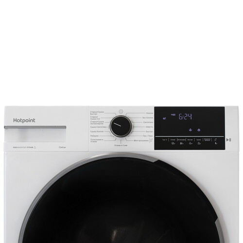 Купить Стирально-сушильная машина Hotpoint WDSH 75549 VWX белый  9214249. Характеристики, отзывы и цены в Донецке