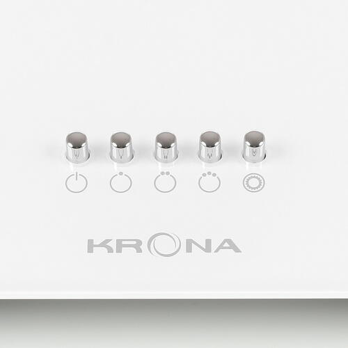 Купить Вытяжка наклонная KRONA GABRIELE 500 PB белый  5316739. Характеристики, отзывы и цены в Донецке