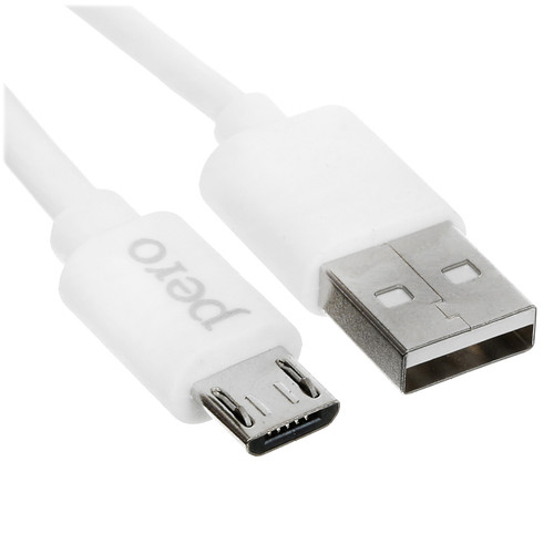 Купить Кабель PERO micro USB-B - USB Type-A белый  5088716. Характеристики, отзывы и цены в Донецке