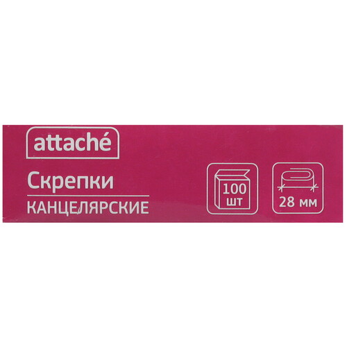 Купить Скрепки Attache 636784  9138110. Характеристики, отзывы и цены в Донецке