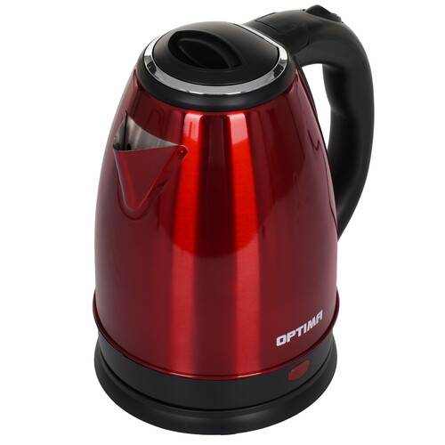 Купить Электрочайник OPTIMA EK-1808SS красный  9269568. Характеристики, отзывы и цены в Донецке