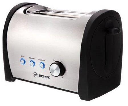 Купить Тостер HOTTEK HT-979-200 серебристый  5361635. Характеристики, отзывы и цены в Донецке